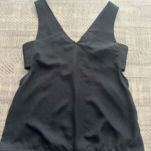 Express Black V-Neck Tank Top